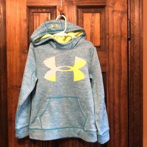Youth Under Armour sweatshirt teal